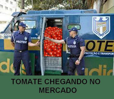 Como o tomate está caro!