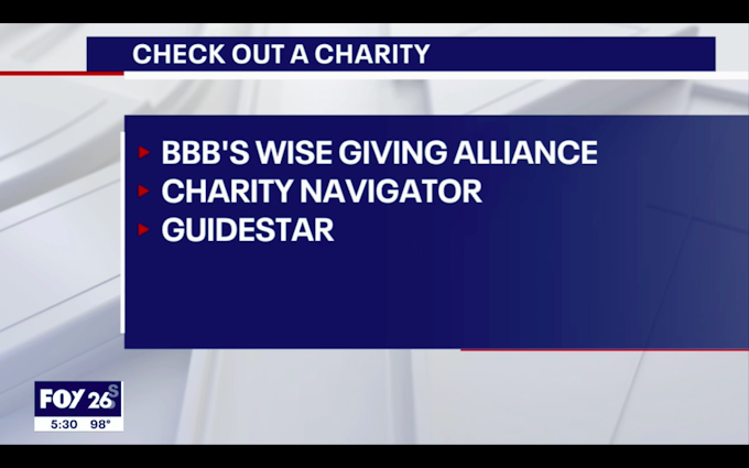 BBB: Watch out for Ida donation scams