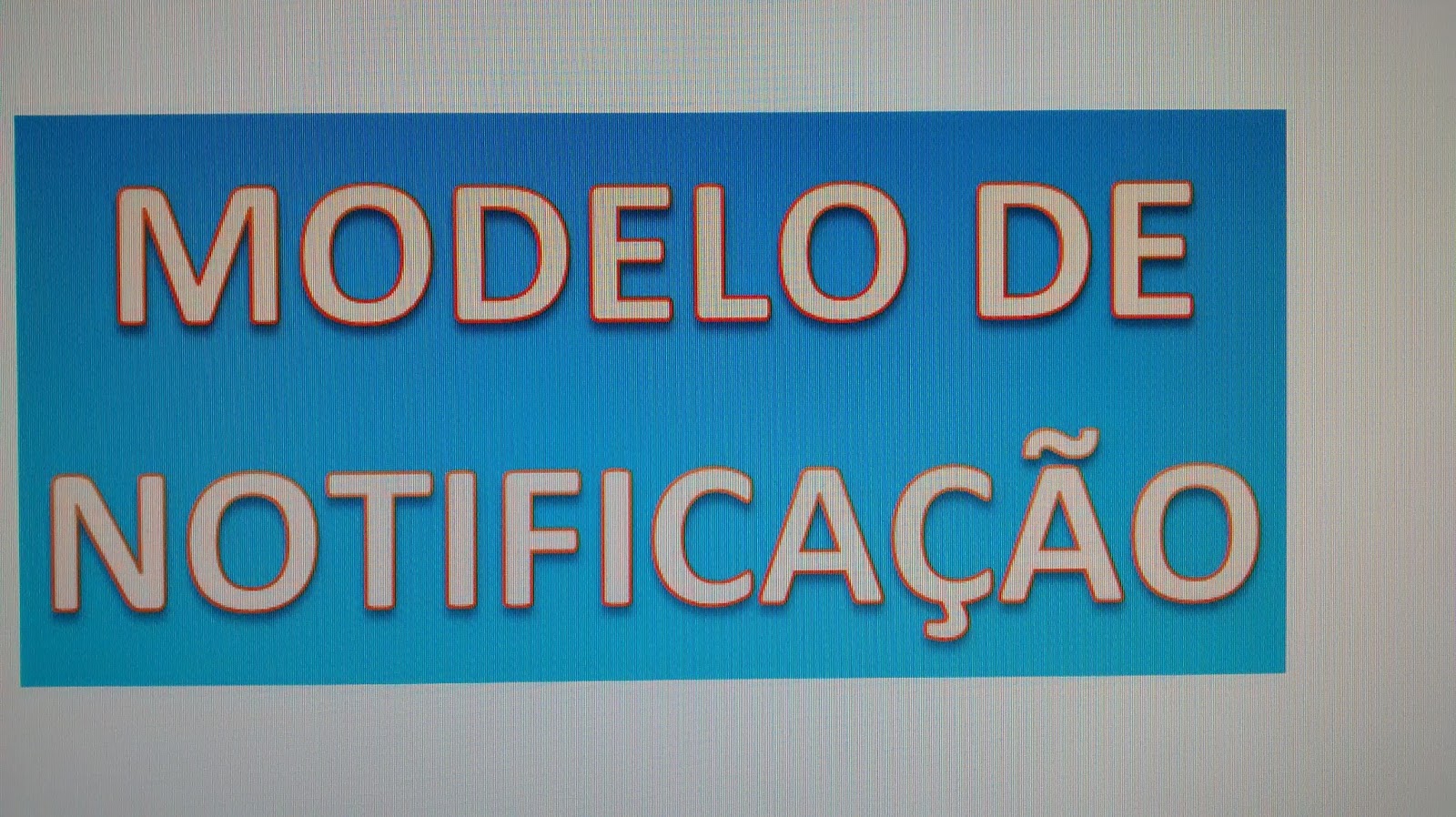 Notificação Para Cobrança De Cheque Devolvido Modelo