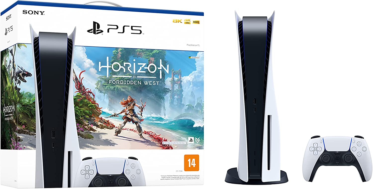 PlayStation®5: Amazon libera preço especial do PS5 + Horizon Forbidden West
