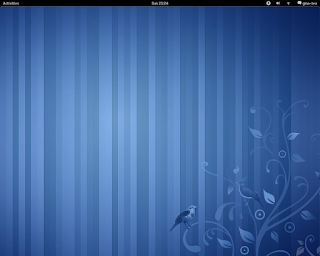 fedora 15 desktop screen shot