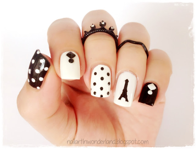 Twinsie Tuesday: Monochrome | Paris Nail Art