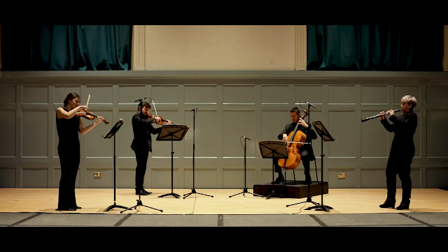 Britten: Phantasy Quartet - Scottish Chamber Orchestra (Photo taken from live-stream)