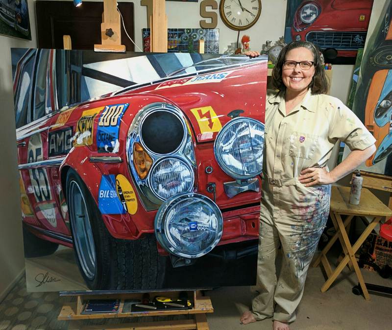 Shan Fannin Realist Vehicle Painter.