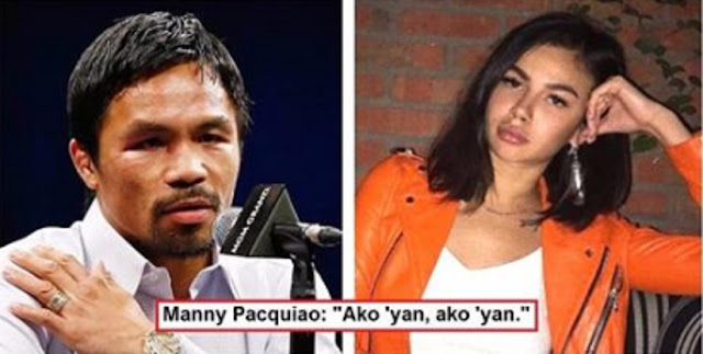 Umamin na! Senator Manny Pacquiao admits to sending messages to internet star Arzaylea Rodriguez