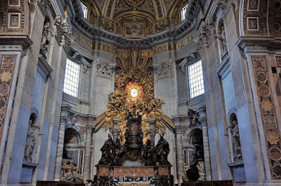 サン・ピエトロ大聖堂の聖ペテロの椅子