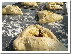 Ready for the oven