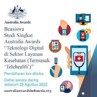 Beasiswa Studi Singkat Australia Awards tentang _Teknologi Digital di Sektor Layanan Kesehatan 