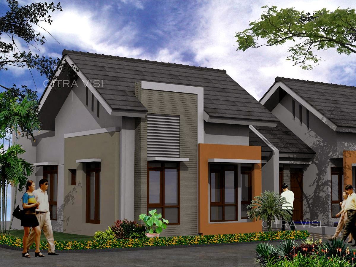 Desain Rumah  Minimalis  1 Lantai Hook  Gambar Foto Desain 