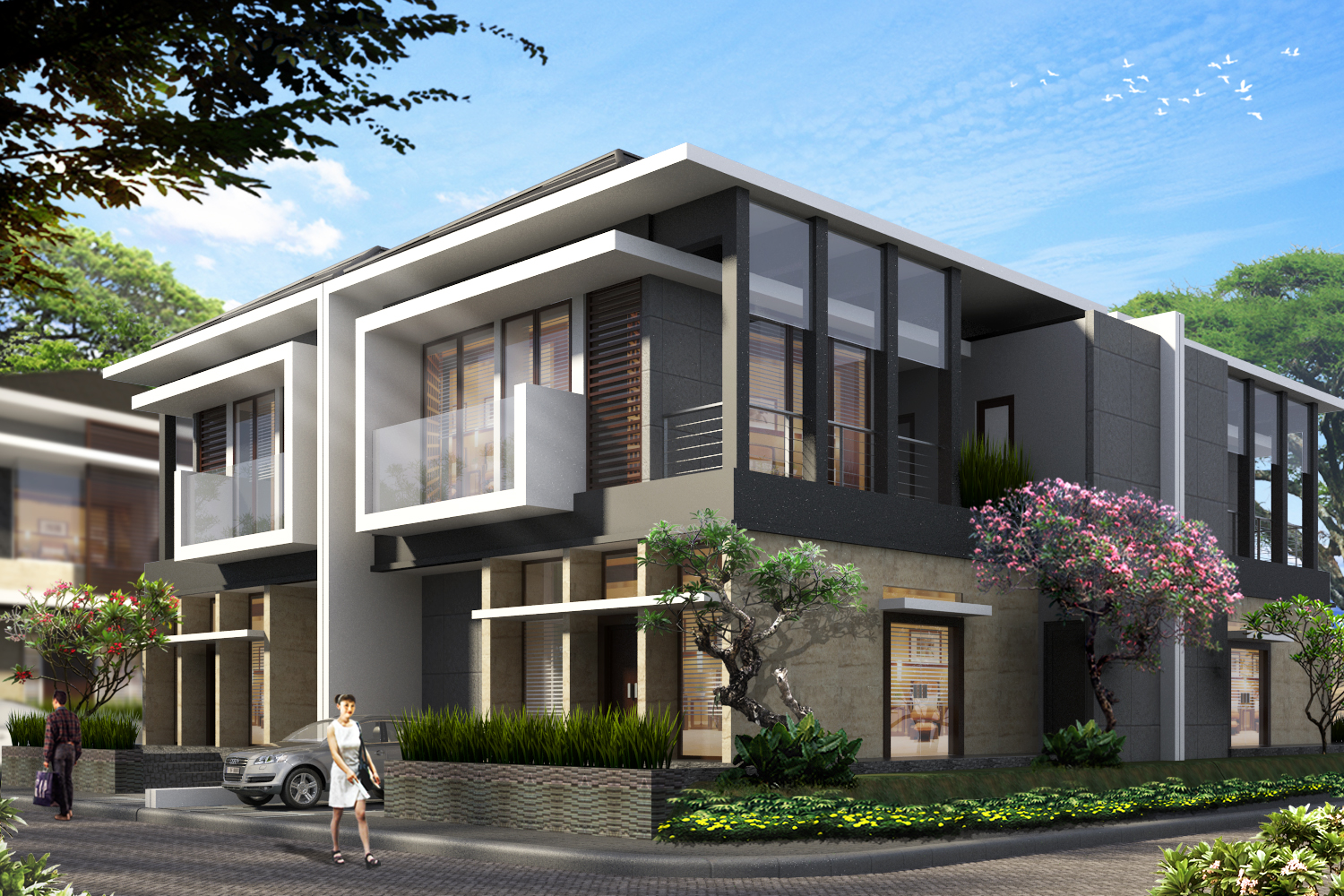 103 Denah Rumah Minimalis Modern Hook Gambar Desain Rumah Minimalis