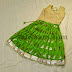 Parrot Green Benaras Lehenga