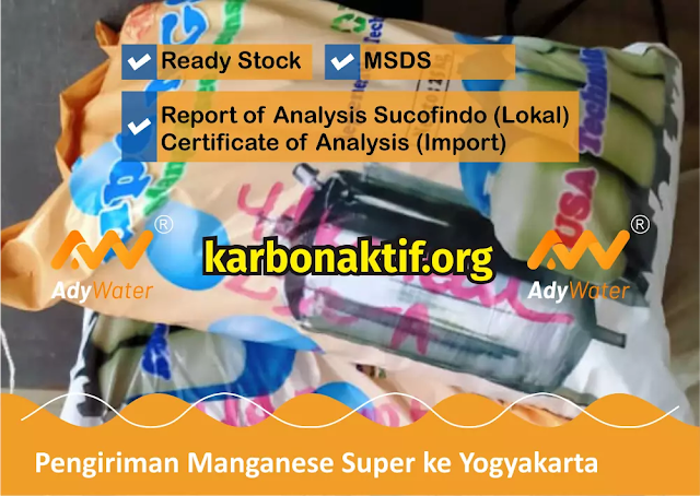 Pengiriman Manganese ke Yogyakarta | Ady Water Supplier Manganese, Pasir Aktif