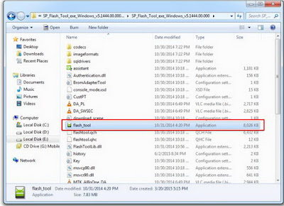 Flash Android Dengan SP Flash Tool