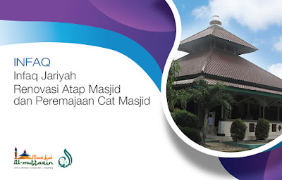 Infaq Jariyah Renovasi Atap Masjid dan Peremajaan Cat Masjid