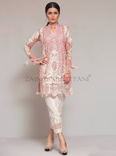Zainab Chottani Embroidered Chiffon Eid Collection 2016