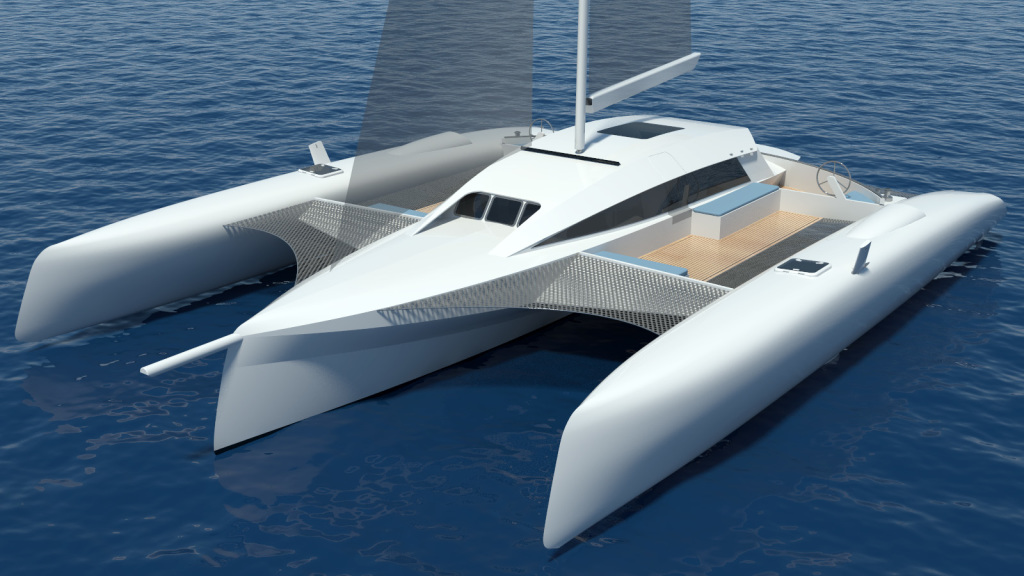 catamaran tracer 1500tri archives - schionning designs