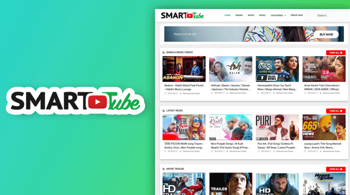 SmartTube - Professional Video Template