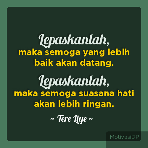 #10 Dp Bbm Kata2 Tere Liye Terbaru  Quotes Terbaik - DP 