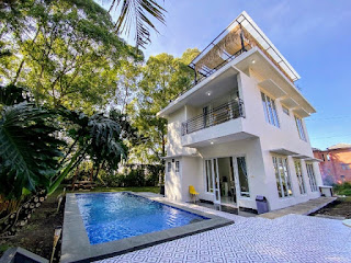 Villa Istana Bunga Private Pool instagramable kapasitas 20 Orang