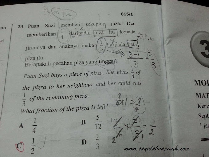 Soalan Mencabar KBAT Matematik UPSR + Jawapan [PART 1]