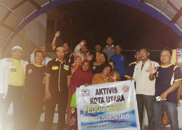 Terimakasih Orang Baik, Malam Ini Aktivis Kota Utara Peduli Menyerahkan Bantuan