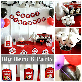 Big Hero 6 Baymax party