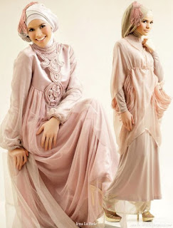 Model Gaun Pengantin Muslimah Modern