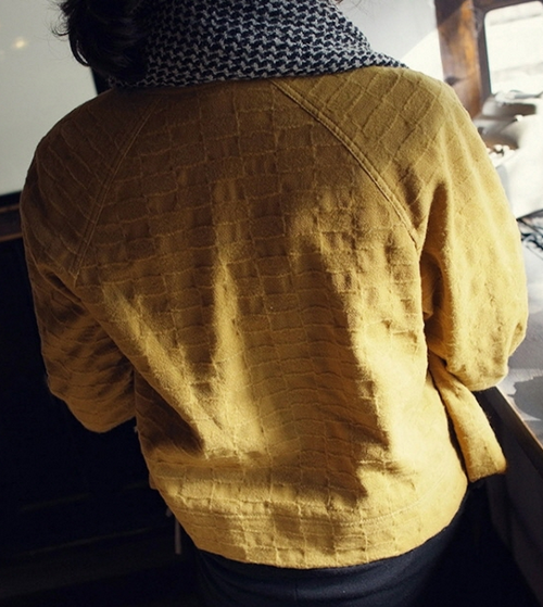 Mustard Color Short Jacket