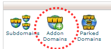 Addon domain