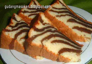 Resep Kue Zebra