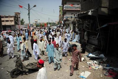 PAKISTAN-UNREST-VOTE-BLAST