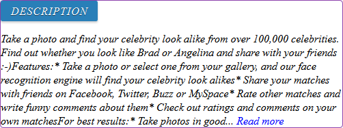 celebrity look alike generator free