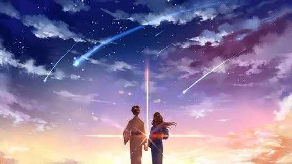 Kimi no Nawa (2016)  Salah satu anime sedih paling popular dalam daftar ini,