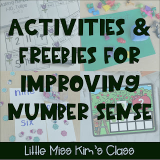 Activities & Freebies for Number Sense