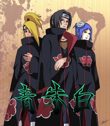 naruto shippuden akatsuki konan. AKATSUKI WALLPAPERS