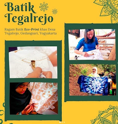 Desa Batik Tegalrejo: Menyempurnakan Pancaran Pesona Batik dengan Hadiah dari Alam