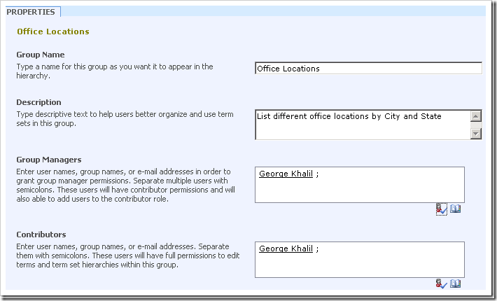 Configuring the Managed Metadata Service Application in SharePoint 2010 step by step - Part 2