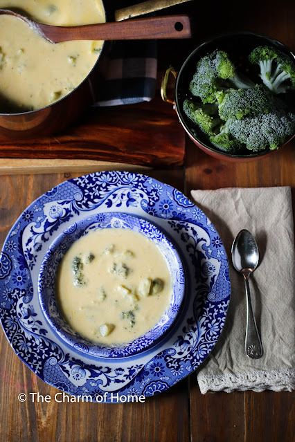 Cheddar and Broccoli Soup