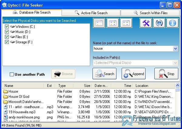 File Seeker : la recherche ultra rapide sur votre PC