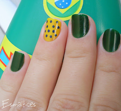 unhas decoradas para a copa do mundo 2014