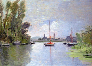 Argenteuil Seen from the Small Arm of the Seine, 1872