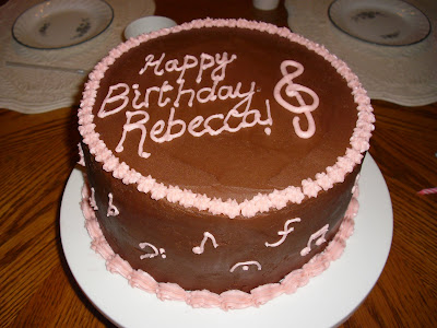Bildergebnis für birthday cake for Rebecca