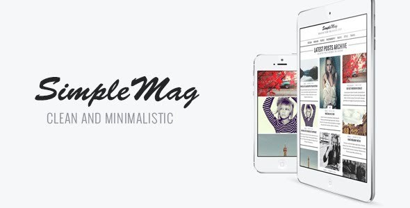 SimpleMag - Magazine theme for creative stuff - Blog / Magazine WordPress