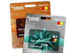  Get a $1000 Mastercard Gift Card!