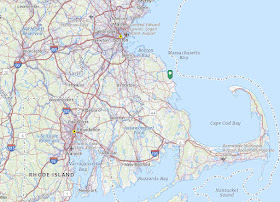 Town of Marshfield MA location