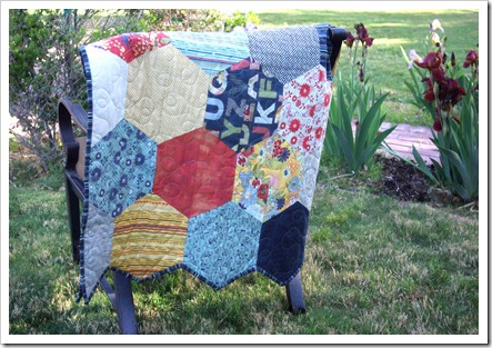 Half Hexagon Quilt