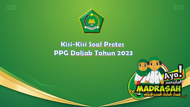 kisi kisi soal pretes ppg kemenag 2023