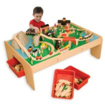 KidKraft Train Table - Natural