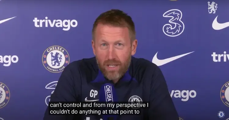 Graham Potter explains why Chelsea didn't try to sign an established centre-forward