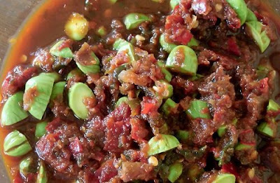 Resep Sambal Pete Suwir Ikan